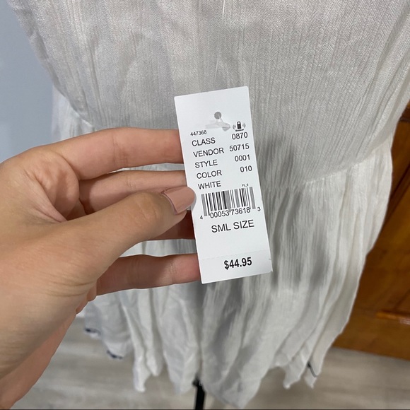 NEW PacSun White Mini Dress - Picture 5 of 8